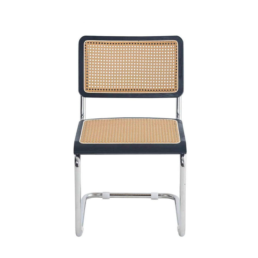 Silla cantilever negra