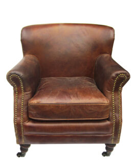 Sillón piel envejecida