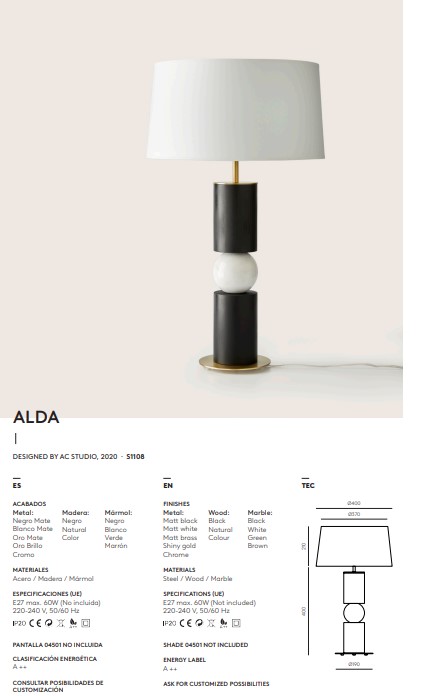 Lampara Alda - Imagen 2