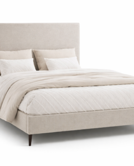 Cama tapizada con tapibase.