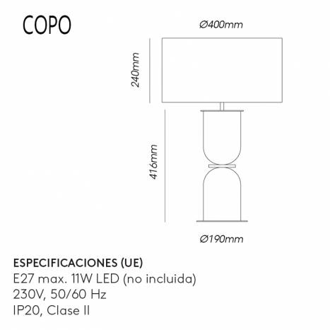 Lampara Copo - Imagen 2