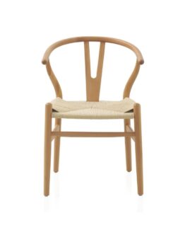 Sillón madera y trenzado