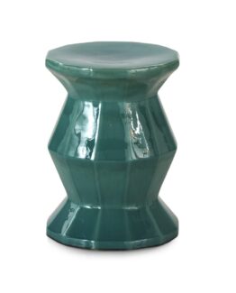 Taburete ceramica Verde