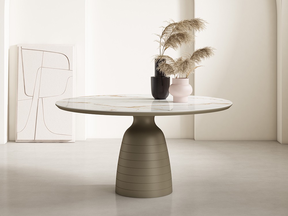 Mesa Gesa con porcelanico