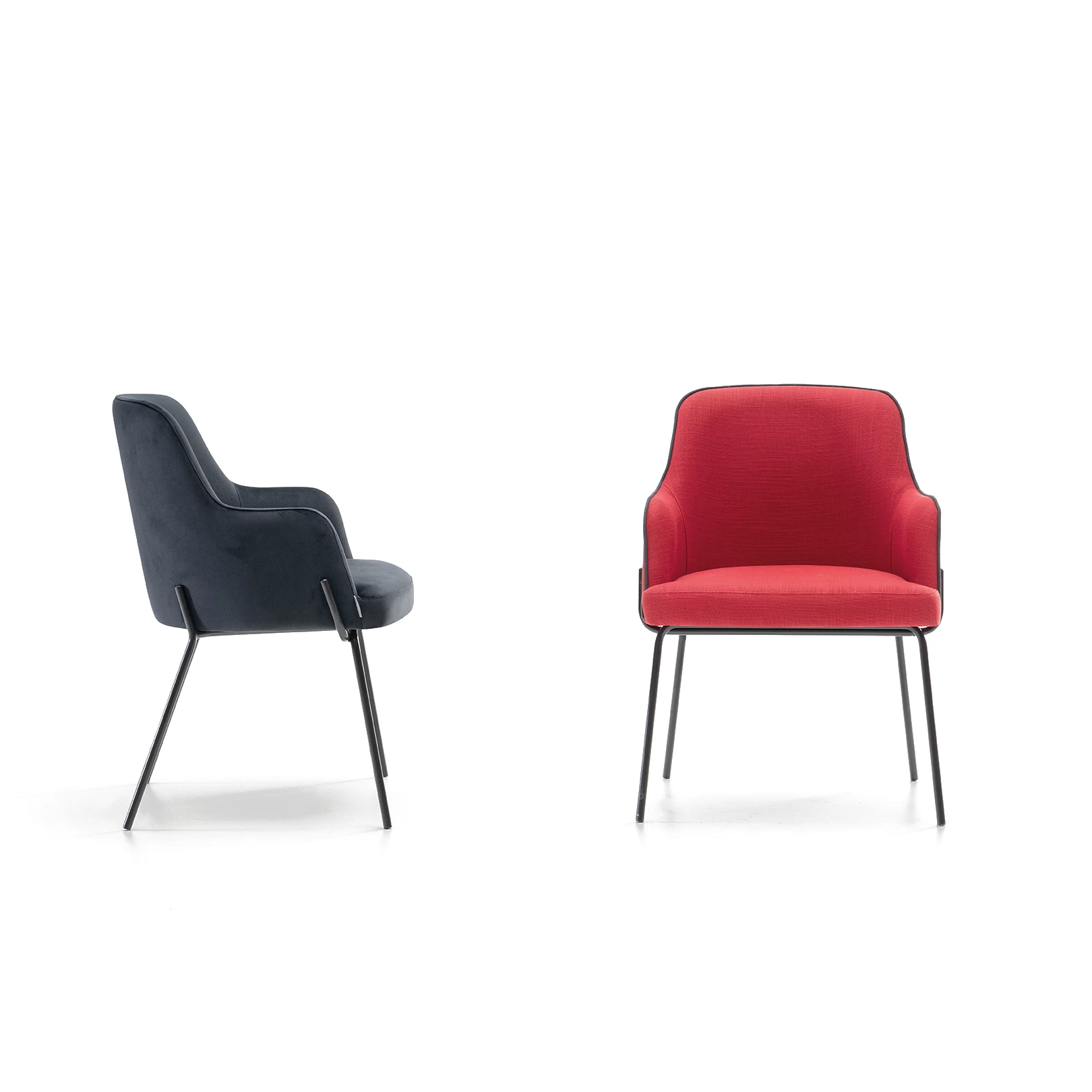 SILLÓN COSMOS CON PATA METAL - Imagen 3