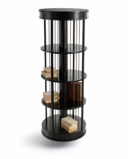 Librero revolving alto