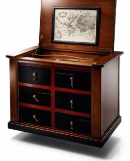 Mueble bar detalle mapa 337LVA