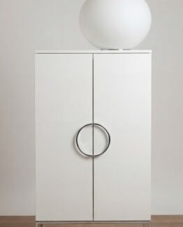 Armario dos puertas y estantes
