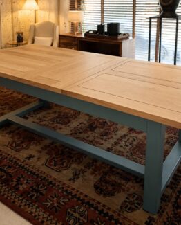 Mesa comedor Roble y laca
